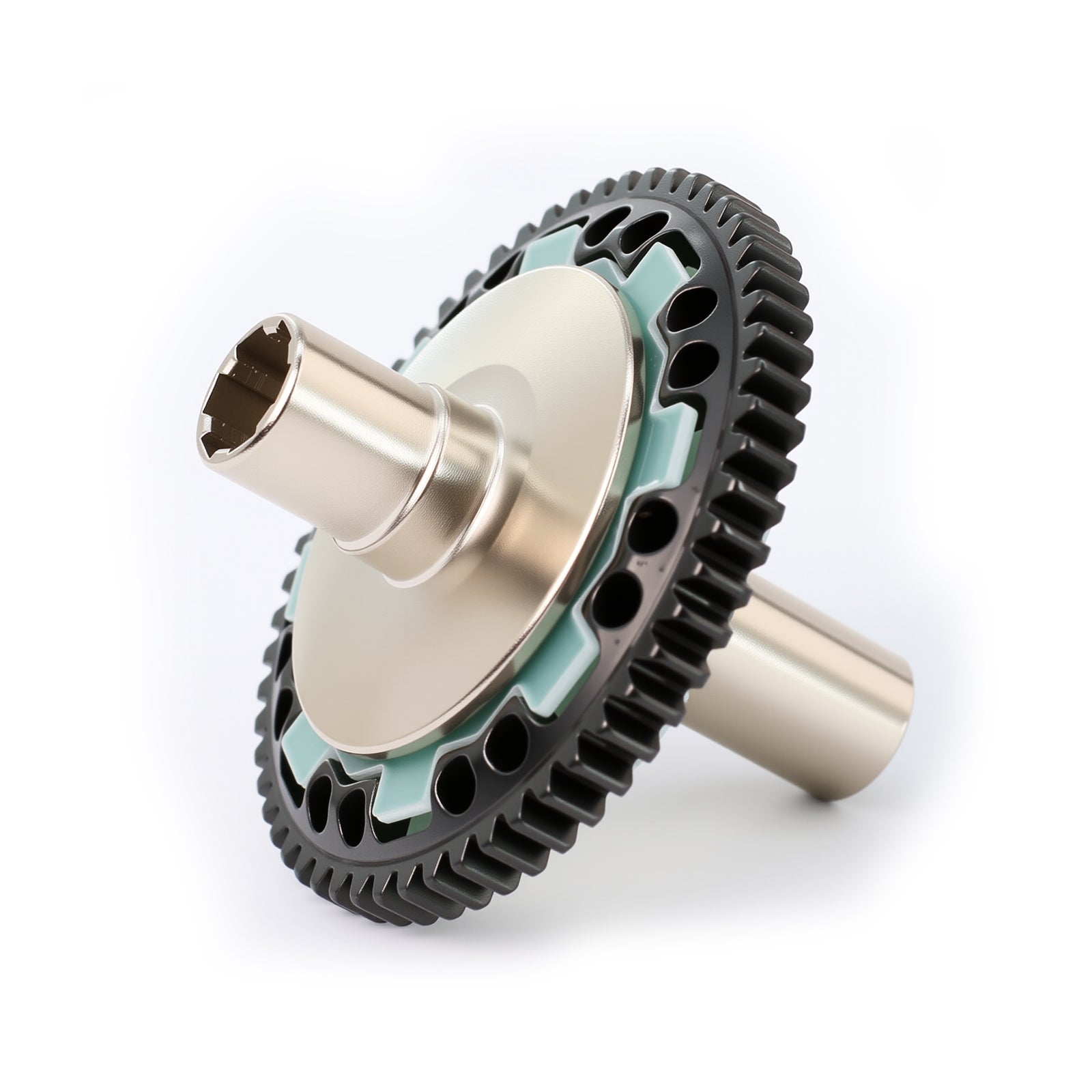 Steel 57T Slipper Clutch Spur Gear Set for Arrma Granite Senton 3s Vorteks 1/8 Typhon 3s 1/10 Big Rock 3s Kraton Outcast 4s
