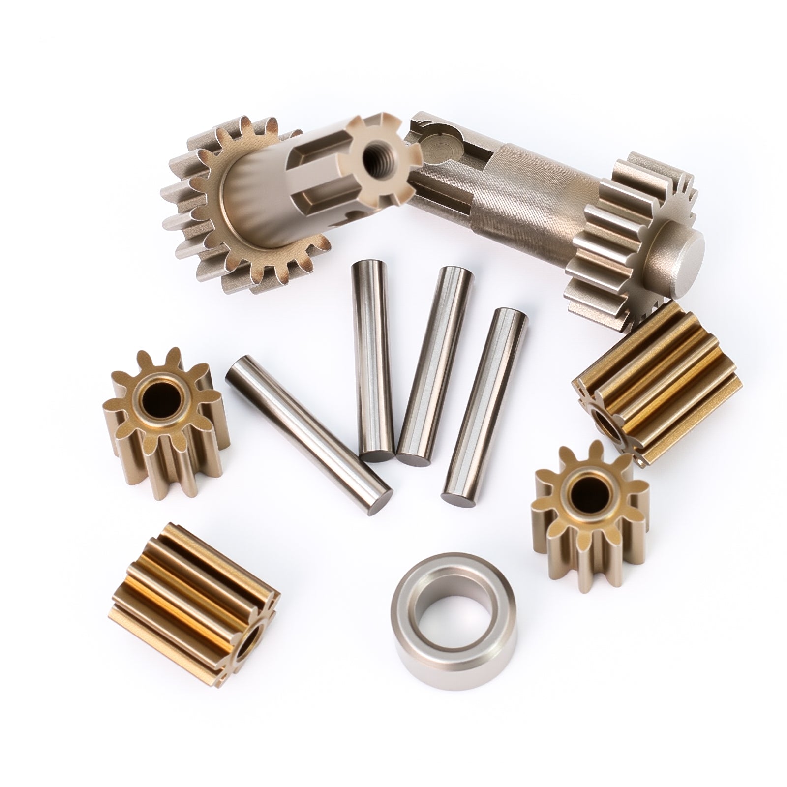 Steel Differential Planet Gear & Outdrives for ARRMA 1/10 3s Granite Mega Senton New Bigrock Typhon