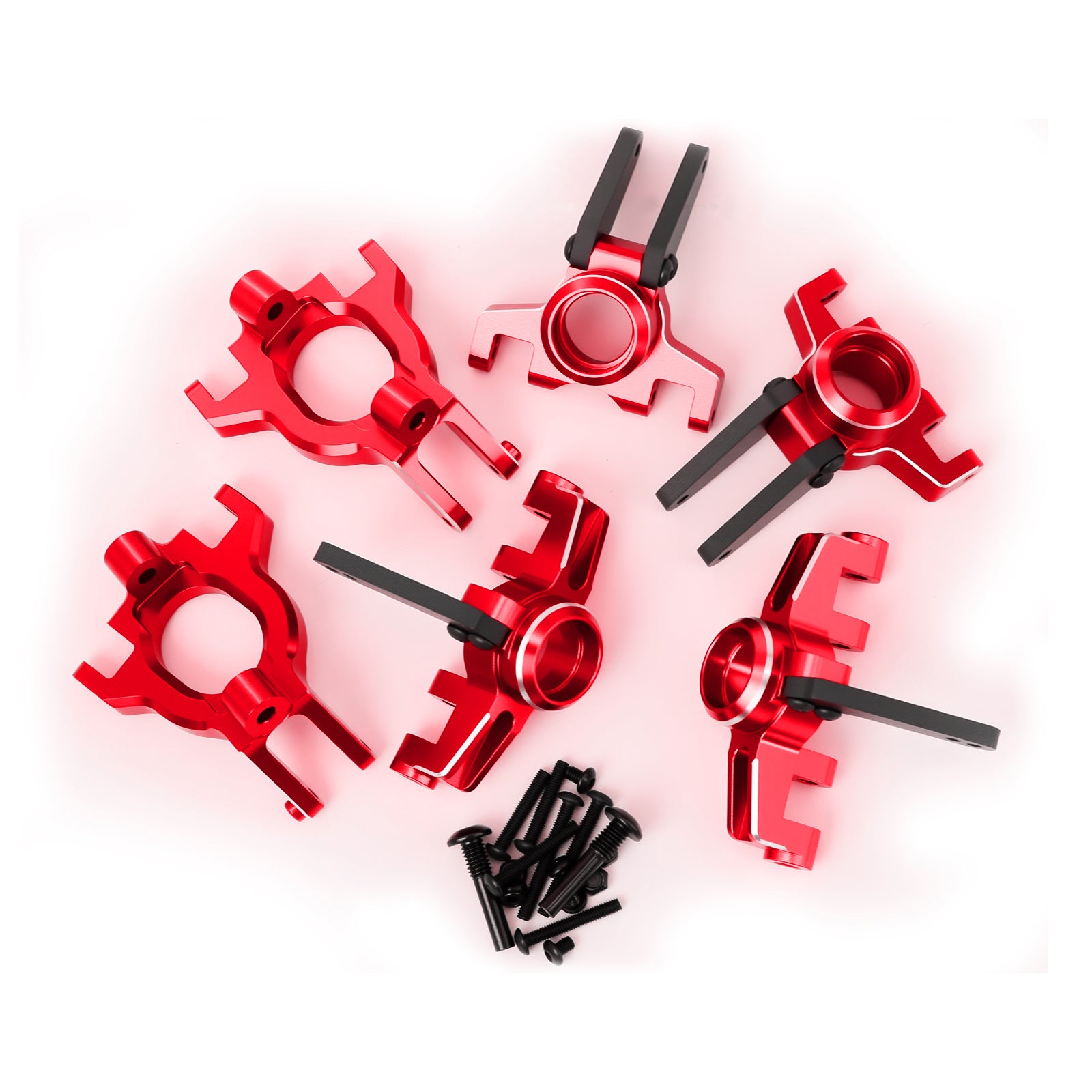 Aluminum C-Hubs for Arrma 1/10 4x4 Kraton Outcast 1/8 Mojave,ReplaceARAC5046,ARAC5043,ARA330792
