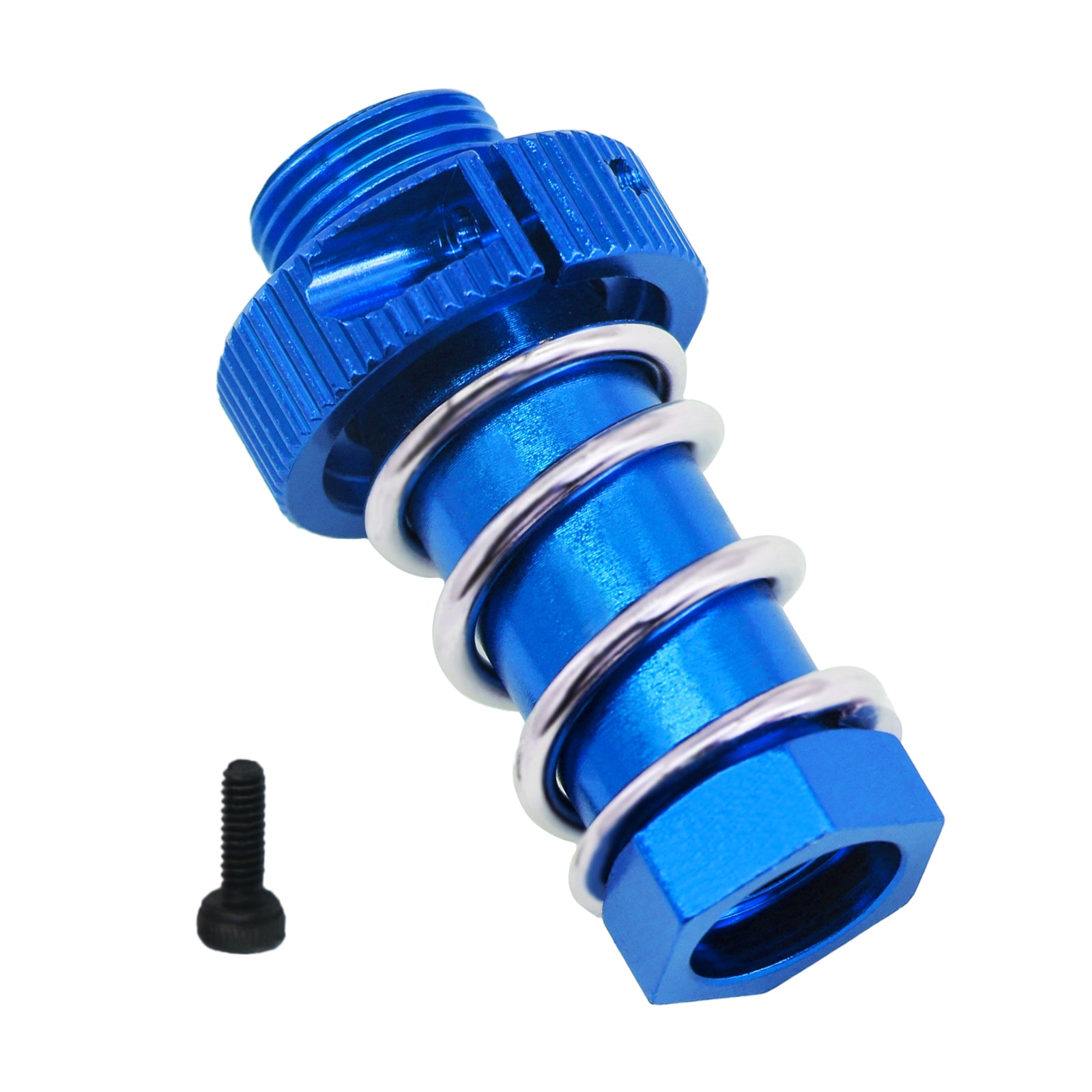 Aluminum Alloy Servo Saver Tube Clamping Nut Upgrade Parts for Arrma 1/8 Kraton Outcast Talion Typhon 1/7 Felony Infraction Limitless Mojave,Replace #ARA340163