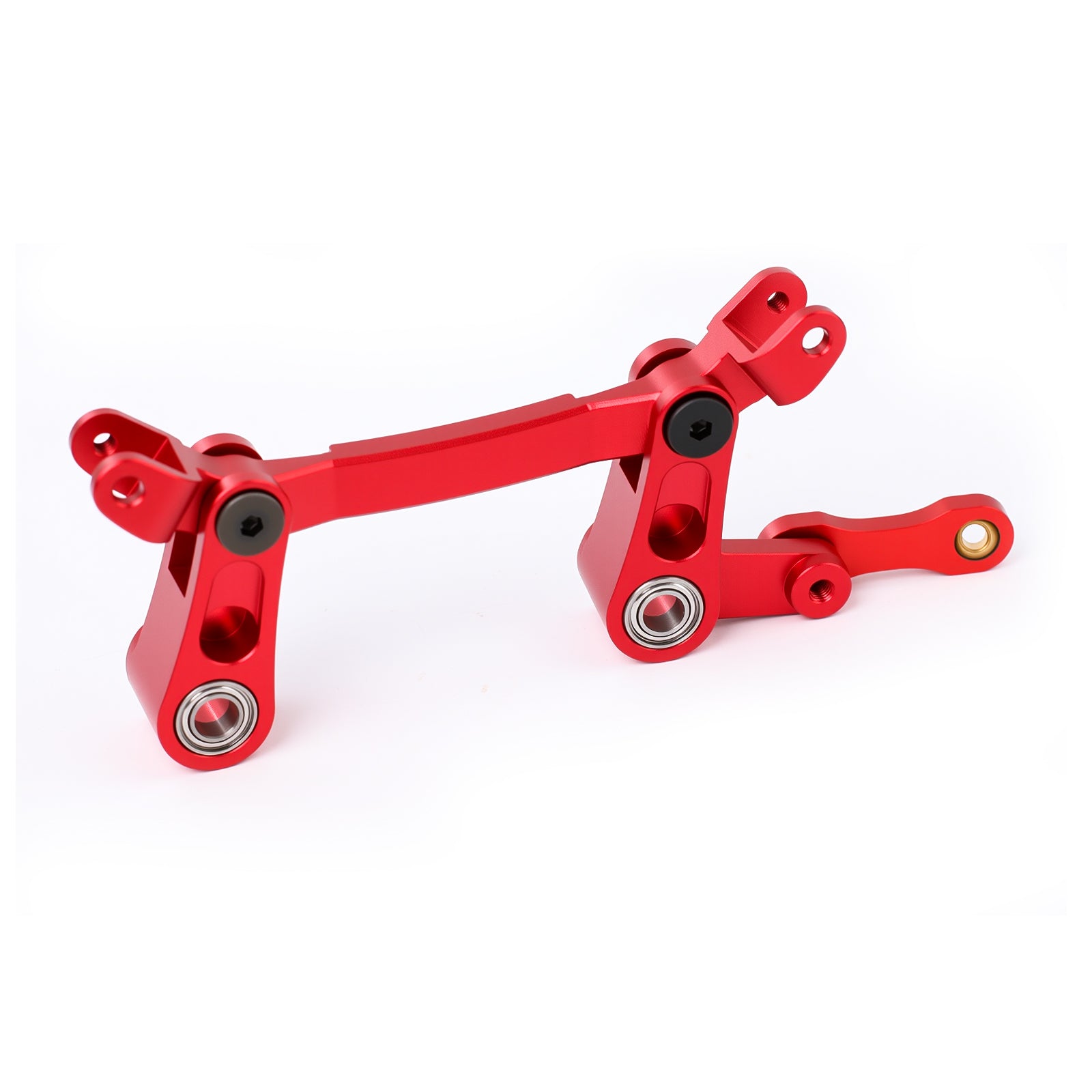 Aluminum Alloy Steering Bellcrank Upgrades for ARRMA 1/10 3s Granite Mega Senton New BigRock Typhon,ReplaceARAC3020/AR340132