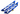 Aluminum Side Trail Bar(1PR) for 1/5 X-Maxx XMaxx,Replaces 7723,Blue