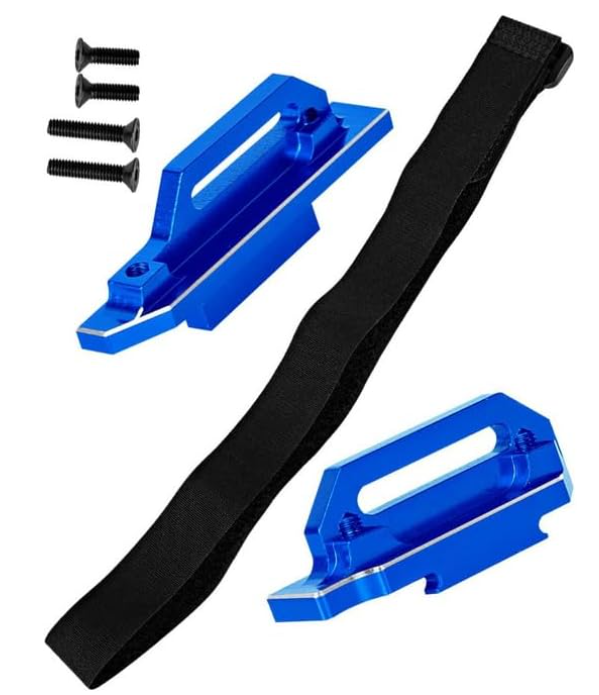 RC Tall Battery Holder Fixing Device with Adjustable Strap for 1/10 Slash 4WD LCG Rally Upgrade Parts