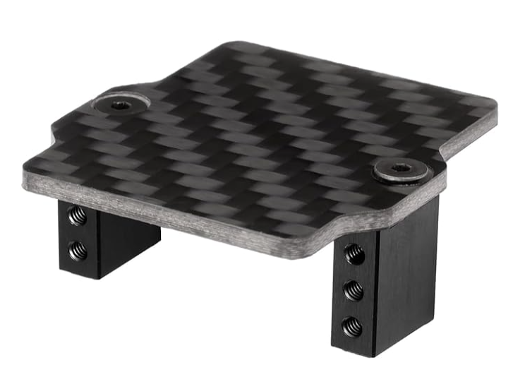 Carbon Fiber Steering Servo Mounts for Arrma 1/18 Granite Grom
