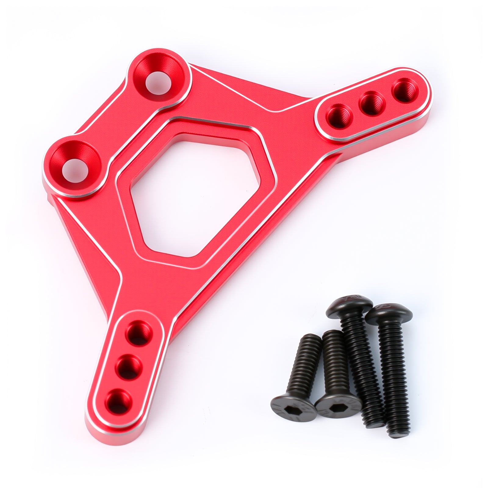 Aluminum Alloy Front Shock Tower for 1/10 4-Tec Drift Ford Mustang Upgrade Parts