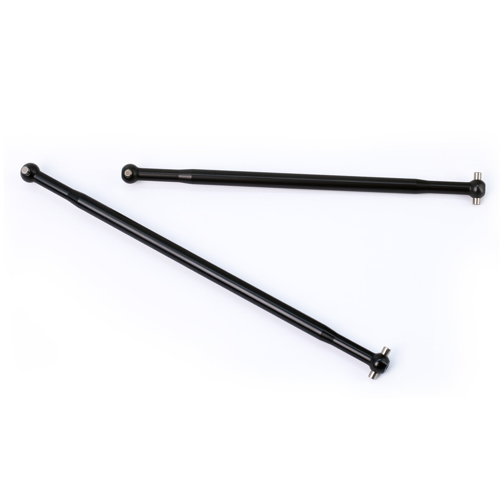 Steel Front & Rear Center Driveshaft Upgrades Part for 1/7 Big Rock 6S BLX,ReplaceARA310952&ARA310460(Black)