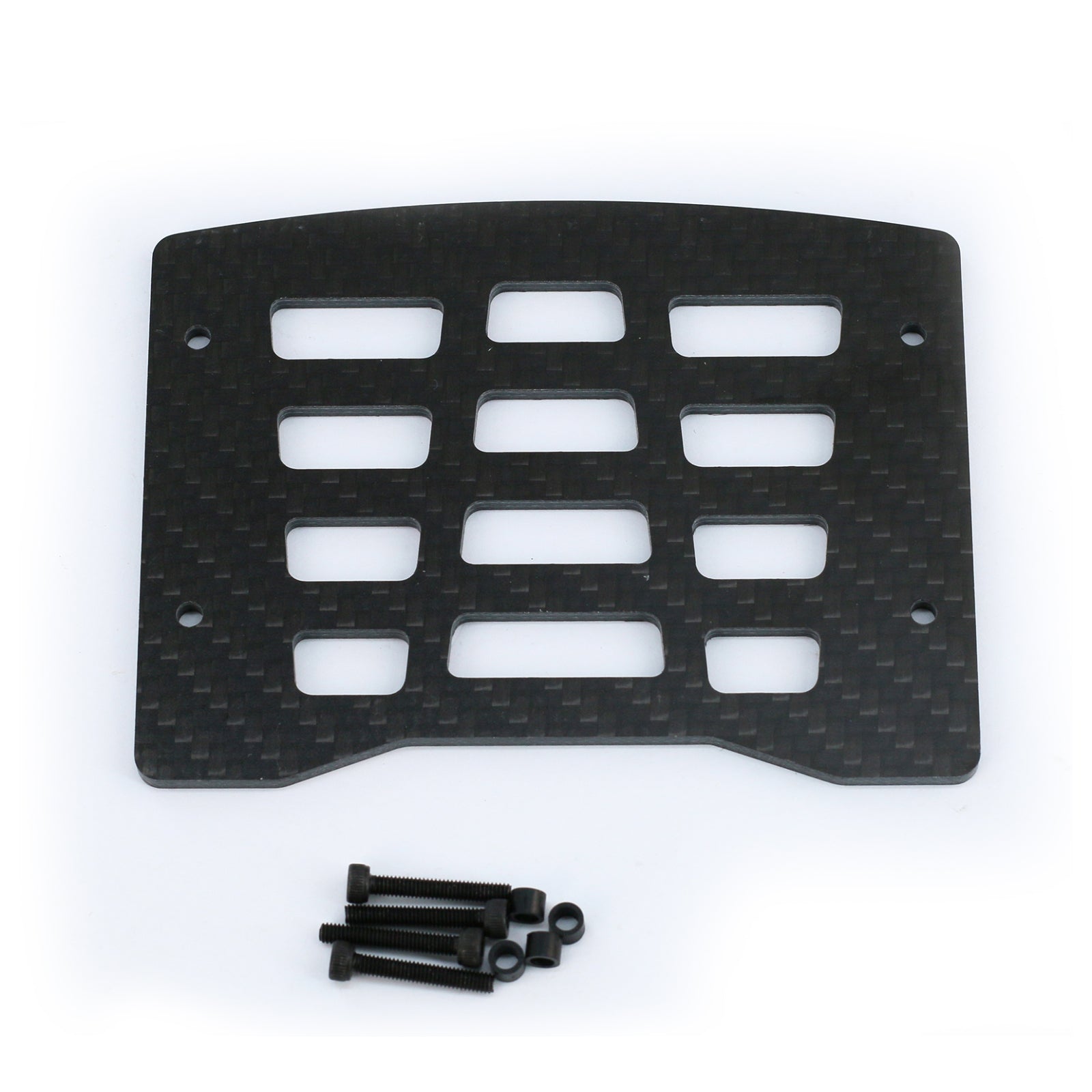 Carbon Fiber Roof Rack Plate for Arrma 1/14 Mojave Grom