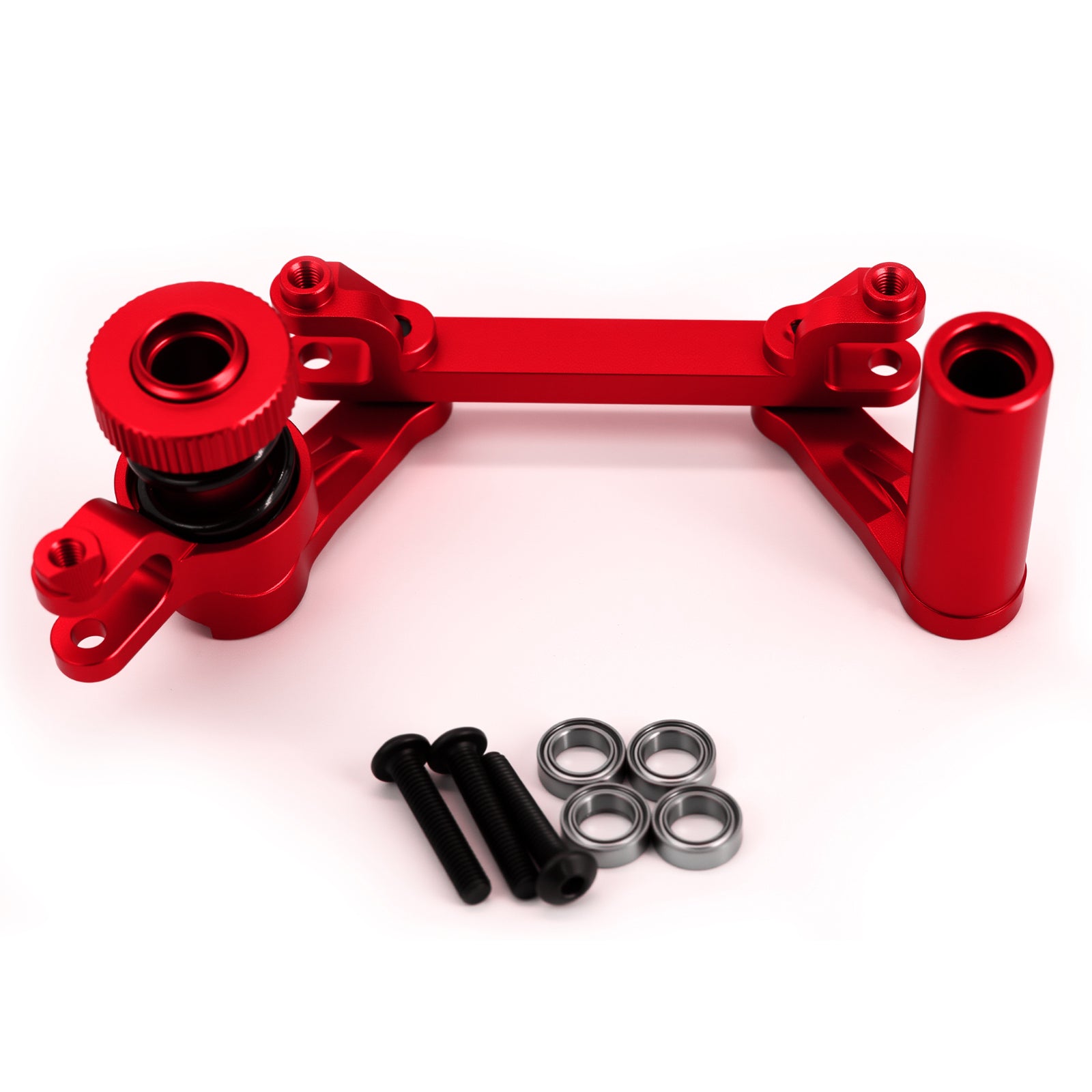 Aluminum Alloy Steering Bellcrank Upgrades Parts Compatible with 1/10 T-Maxx E-Maxx,Replace #4945