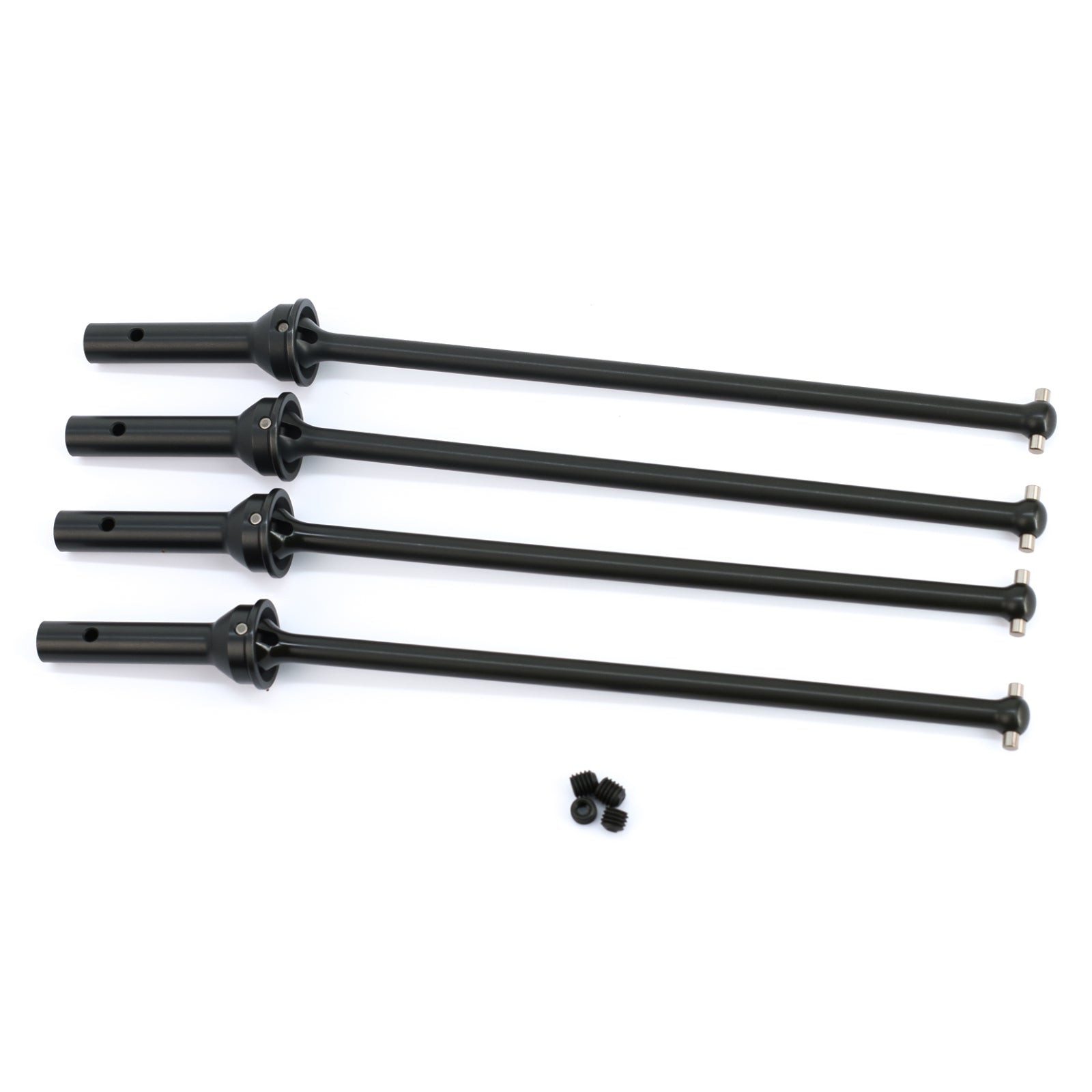 Steel Front & Rear Driveshaft Upgrade Parts for Arrma 1/8 Kraton Outcast Notorious 6S BLX