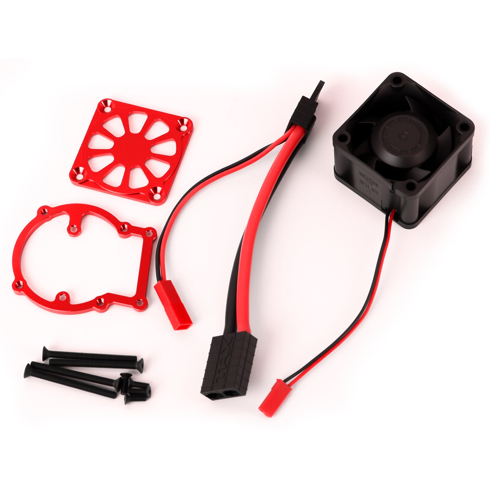 Aluminum Cooling Fan Motor Heatsink for 1/8 Sledge 4WD Upgrades Part