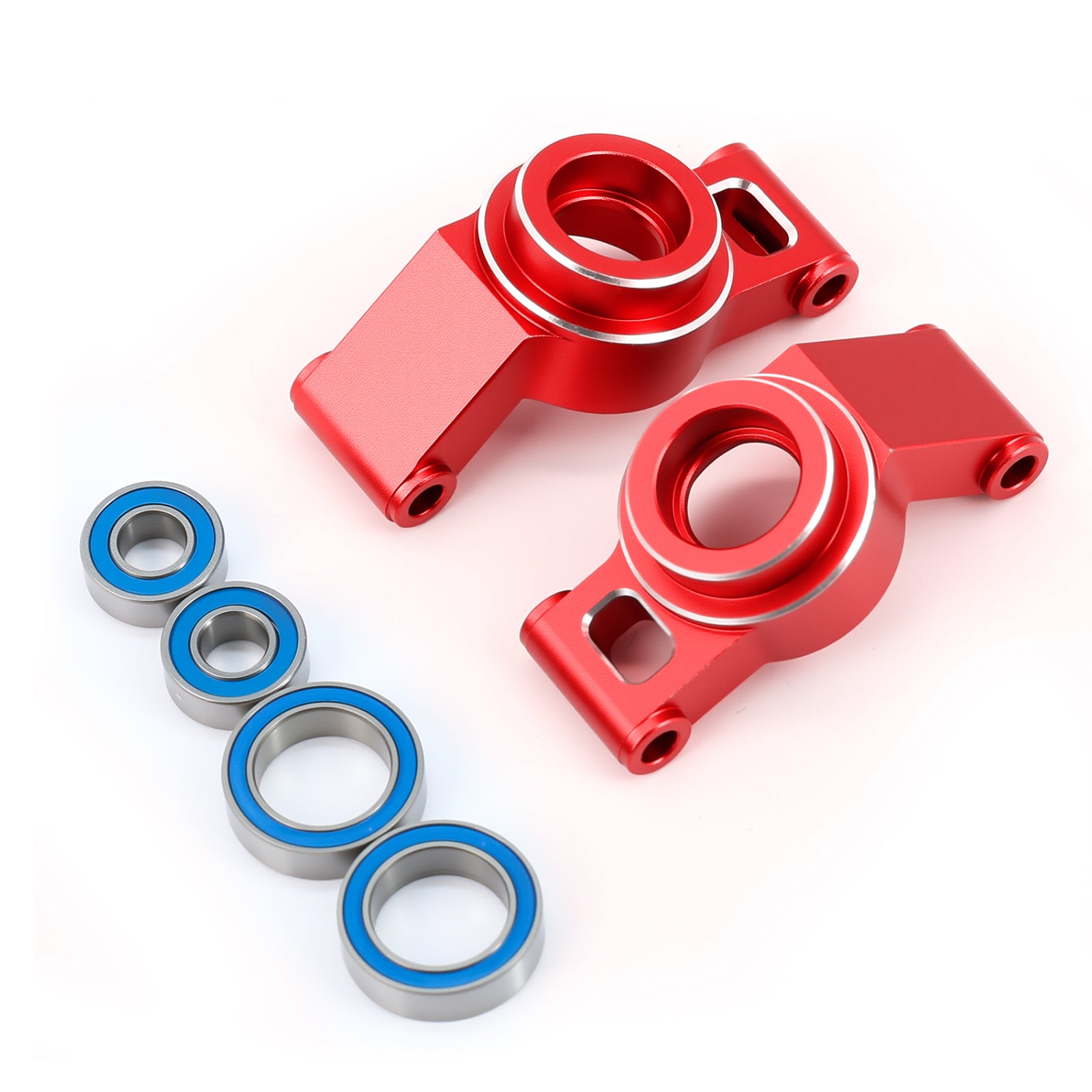 Aluminum Alloy Rear Axle Seat Upgraded Parts for 1/16 Mini Maxx/Mini XRT,Replace#10752#10751