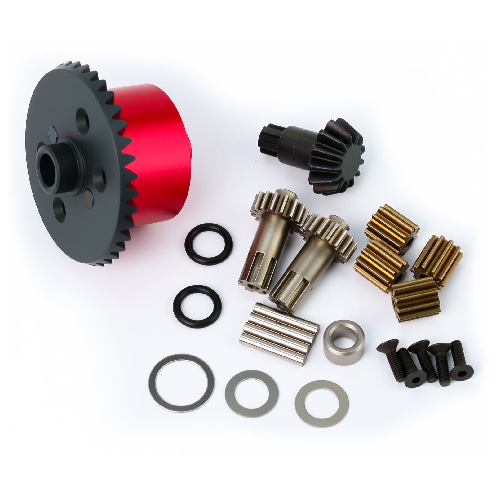 Metal Differential Assembly & 13T Output Gear for Arrma 1/10 Granite Senton New BigRock Typhon 3s