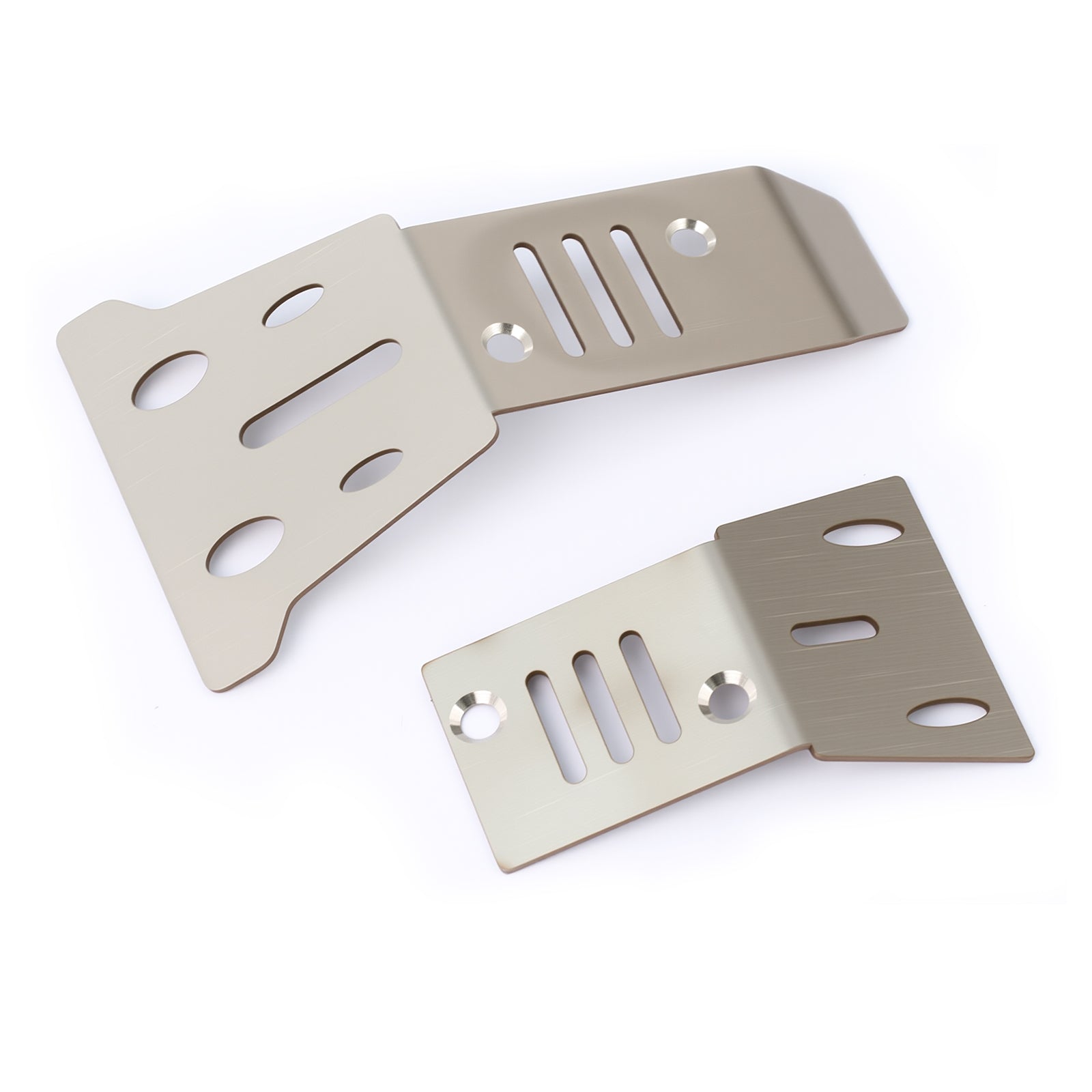 Front & Rear Chassis Armor Guard Plate Upgrades for Arrma 1/14 Mojave Grom