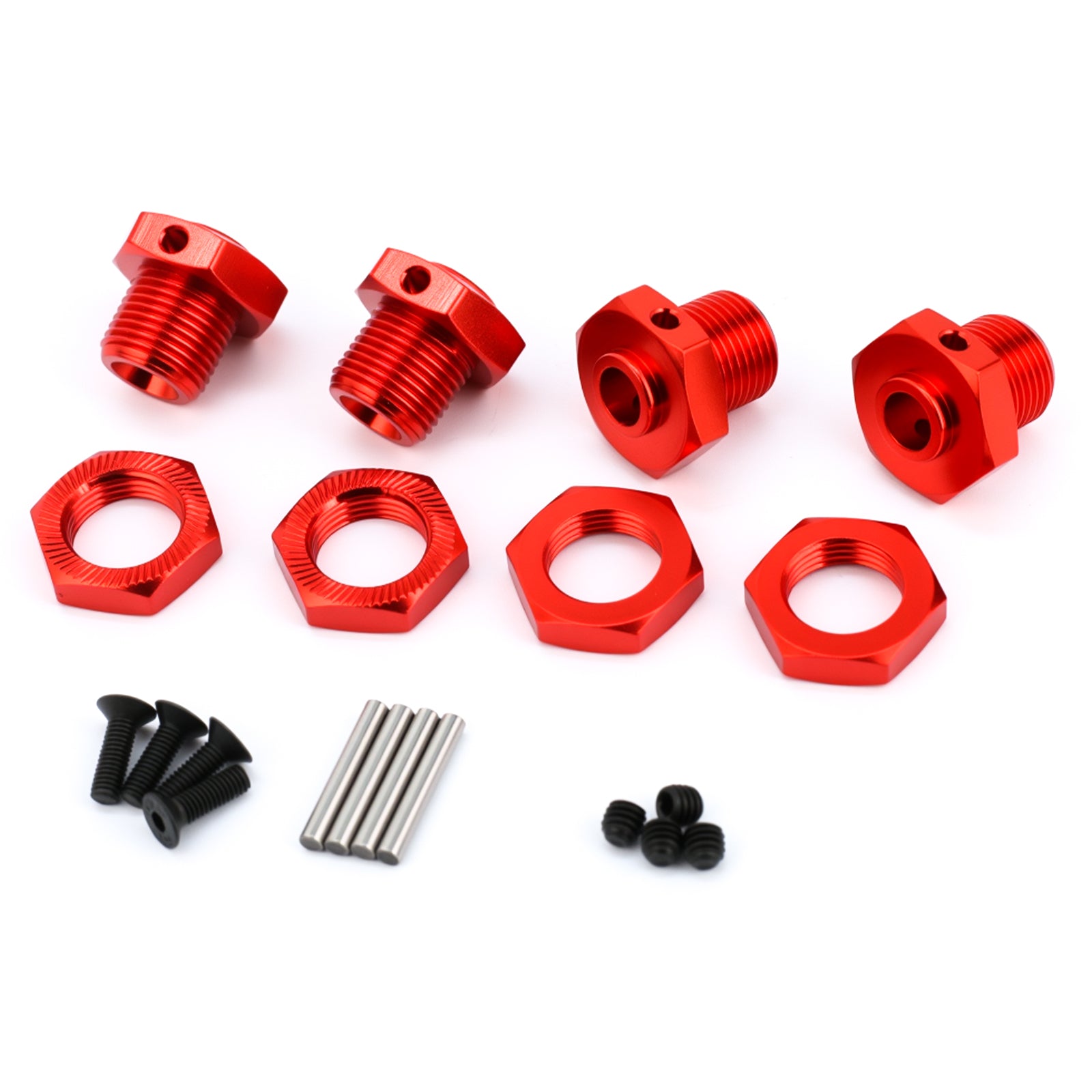 Aluminum Alloy 17mm Wheel Hex Nut Upgrade Part for Arrma 1/8 Typhon 3s 1/10 Big Rock V3