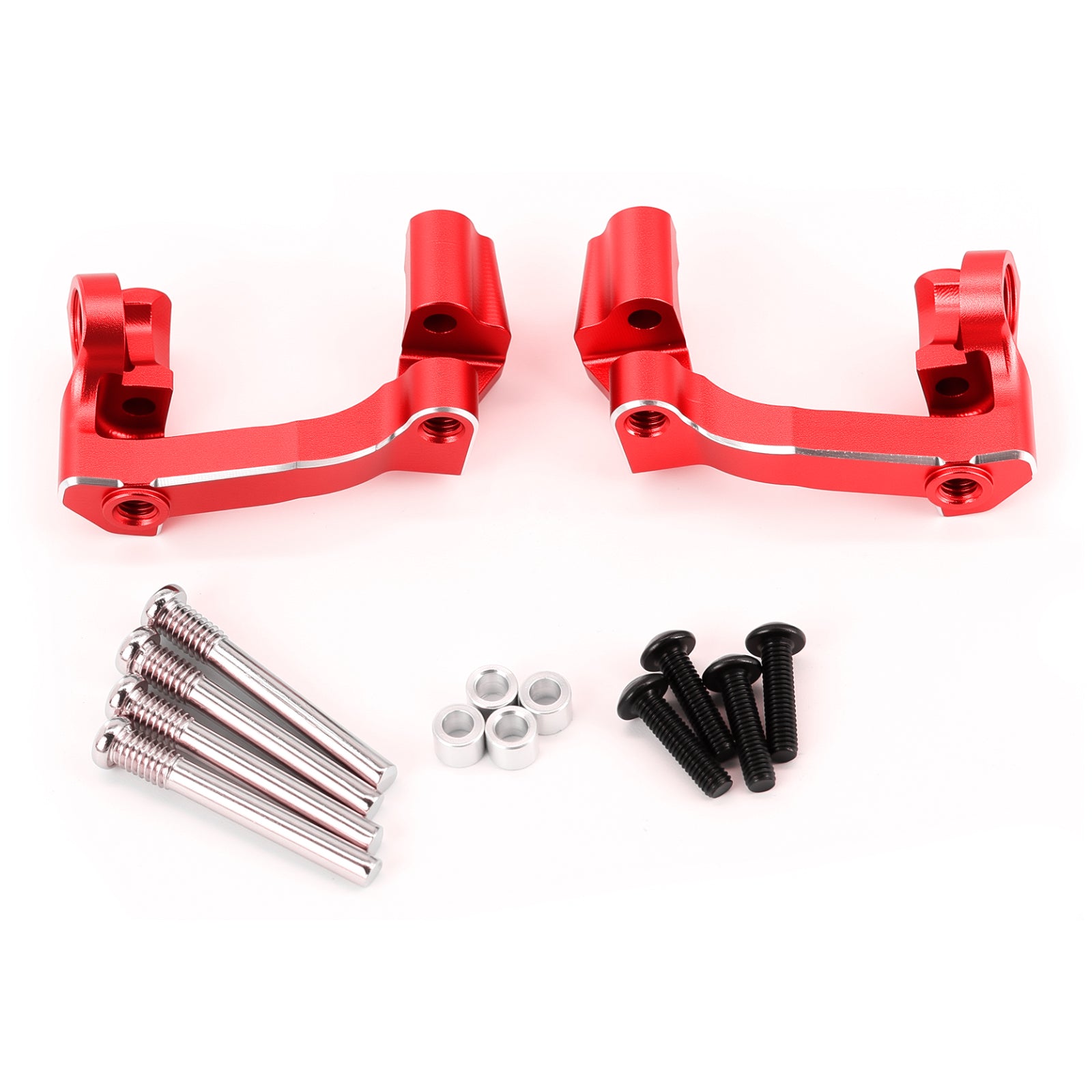Aluminum Alloy Caster Blocks Upgraded Parts for 1/16 Mini Maxx/Mini XRT,Replace#10732#10733