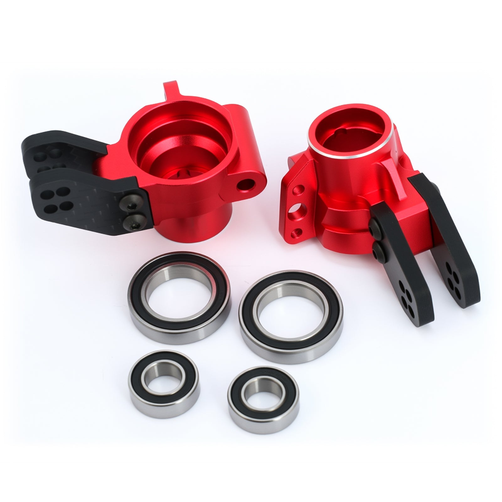 Aluminum Alloy Rear Hub Carrier Knuckles Stub Axle Upgrade Part for Arrma 1/8 Kraton Outcast Notorious 6S BLX,Replace#AR330404#ARAC5042