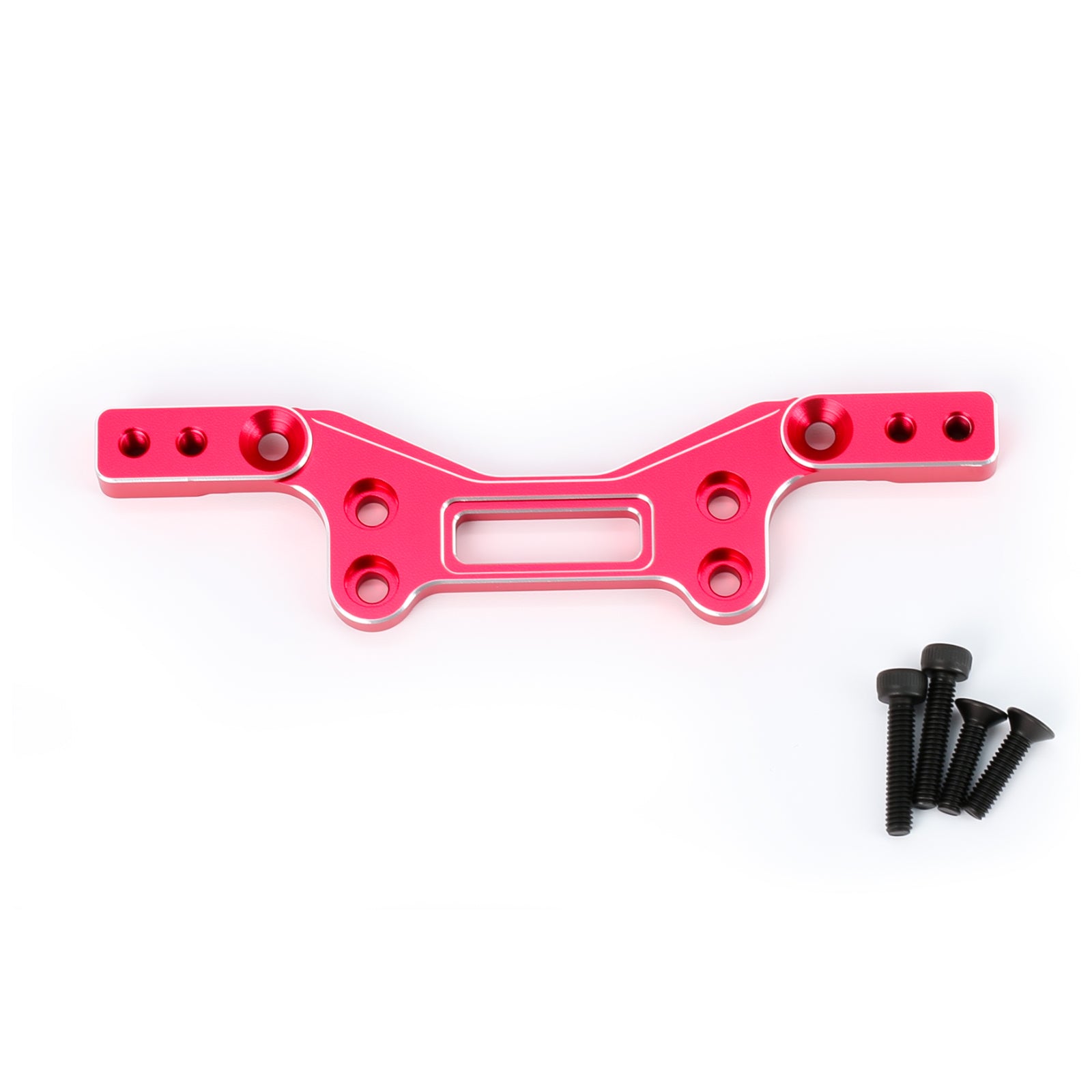 Aluminum Alloy Rear Damper Plate Upgrade, Extended Design for ARRMA 1/14 Typhon Grom, Improves Suspension & Camber Angle