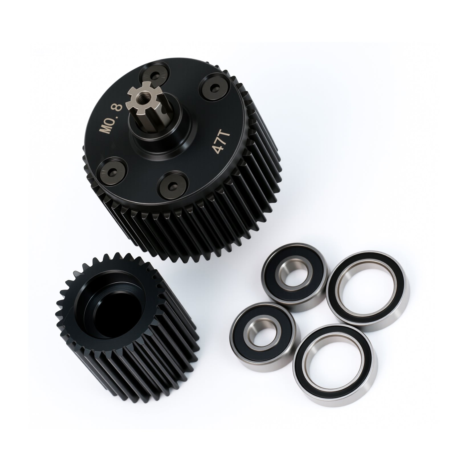 Steel 47-29T Diff Case Gear Set for Arrma 1/10 Gorgon,Replace ARA311095