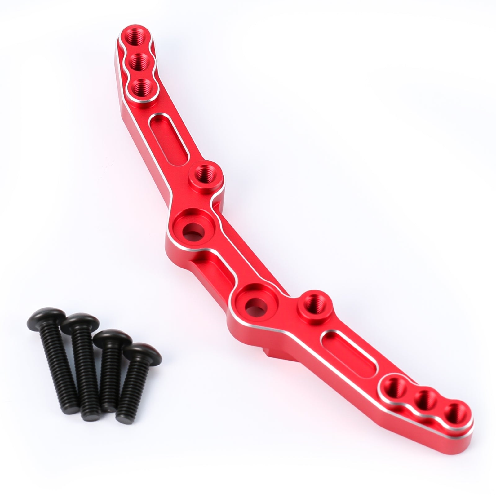 Aluminum Alloy Rear Shock Tower for 1/10 4-Tec Drift Ford Mustang Upgrade Parts